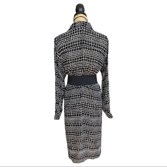 ESSENCIAL DRESS CO shirt dress button down or swimwear cover-up size 12 MEDIUM - Picture 6 of 11